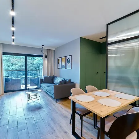 Laguna Ogrody Pieniawskie 33 Emerald Vip-z Balkonem דירה