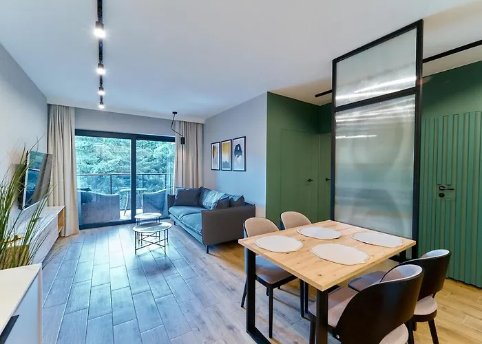 Laguna Ogrody Pieniawskie 33 Emerald Vip-z Balkonem Appartement