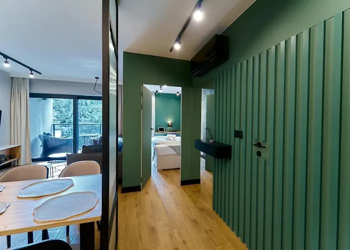 Appartement Laguna Ogrody Pieniawskie 33 Emerald Vip-z Balkonem *