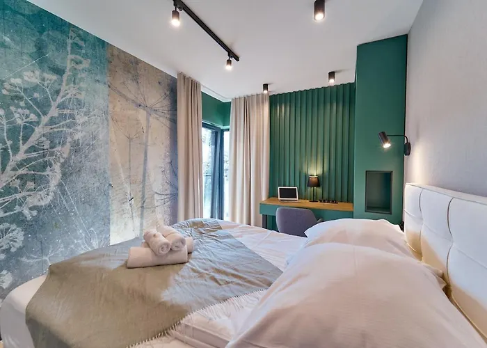 Appartement Laguna Ogrody Pieniawskie 33 Emerald Vip-z Balkonem